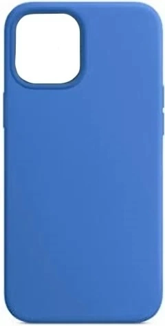 Накладка Silicone Case для iPhone 14 Pro Maх, Васильковая. Фото 1