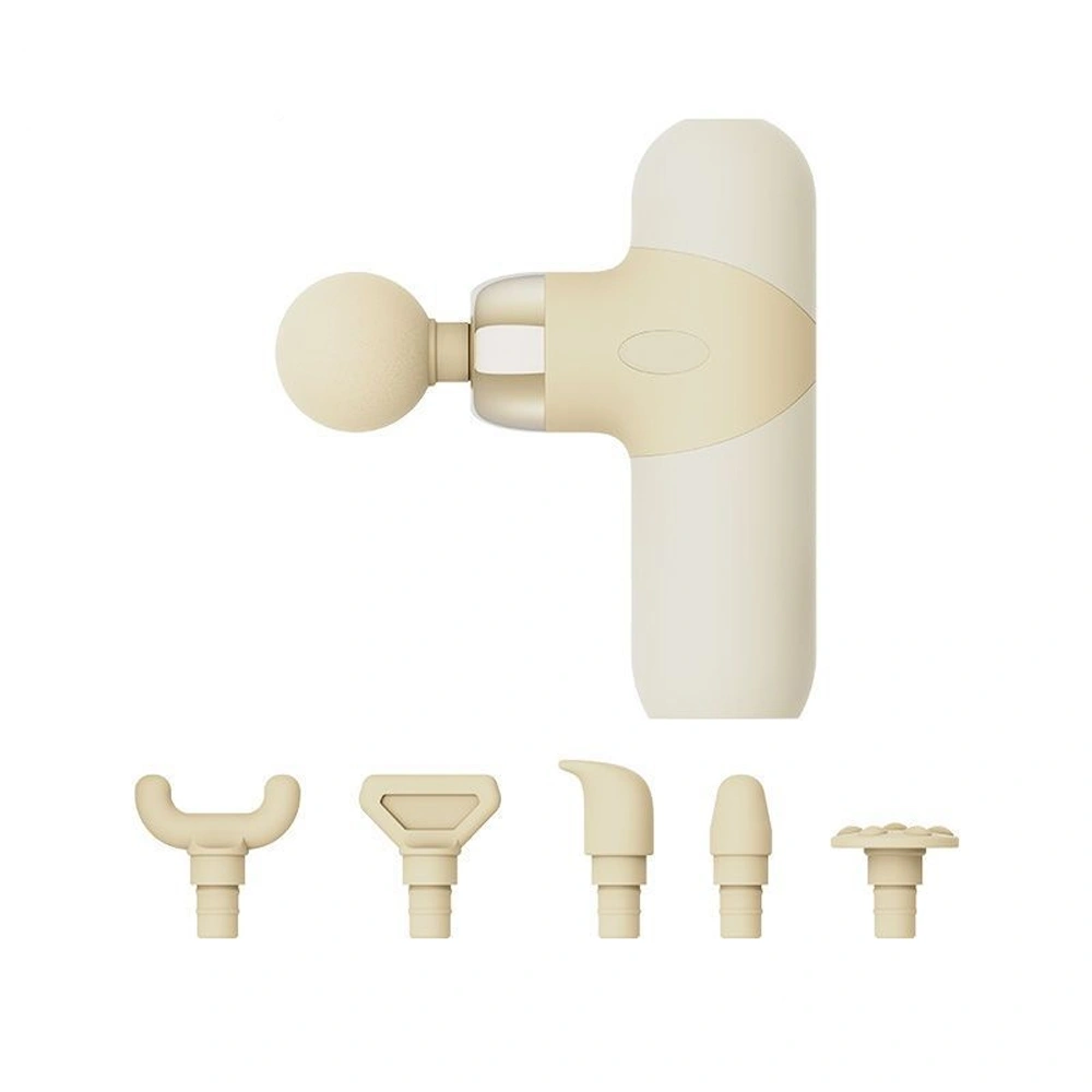Фасциальный массажер-пистолет для тела Meavon Fascia Massage Gun Muscle Relaxation Mini 2 (MVFG-M351), Бежевый. Фото 2