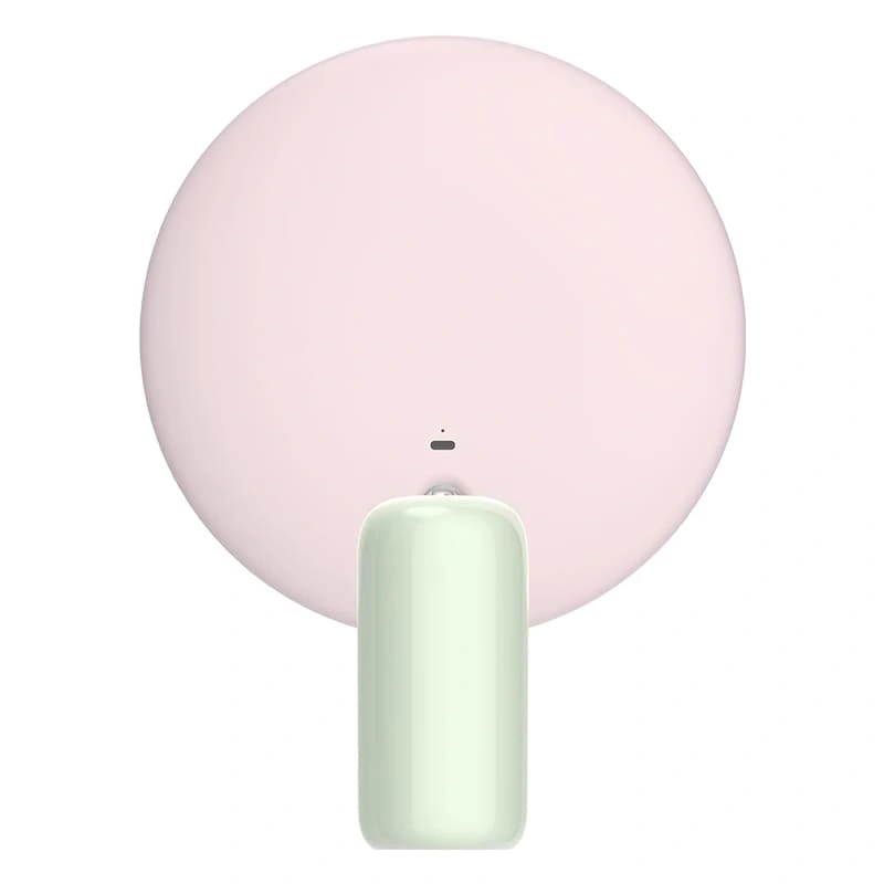 Зеркало для макияжа DOCO DM001, Зелёно-розовое. Фото 2