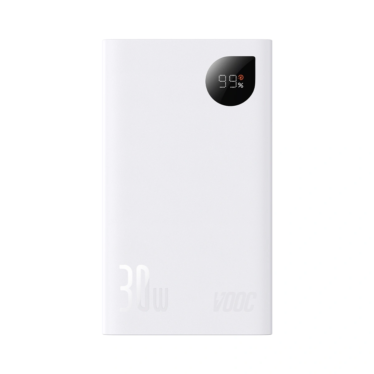Внешний аккумулятор Baseus Adaman2 20000mAh 30W (VOOC Edition), White (PPAD050002). Фото 2