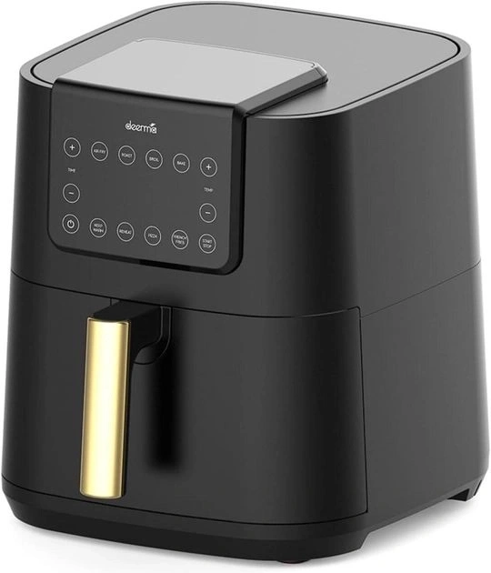 Аэрогриль-фритюрница Deerma KZ120 7.5L, Black (DEM-KZ120W). Фото 4