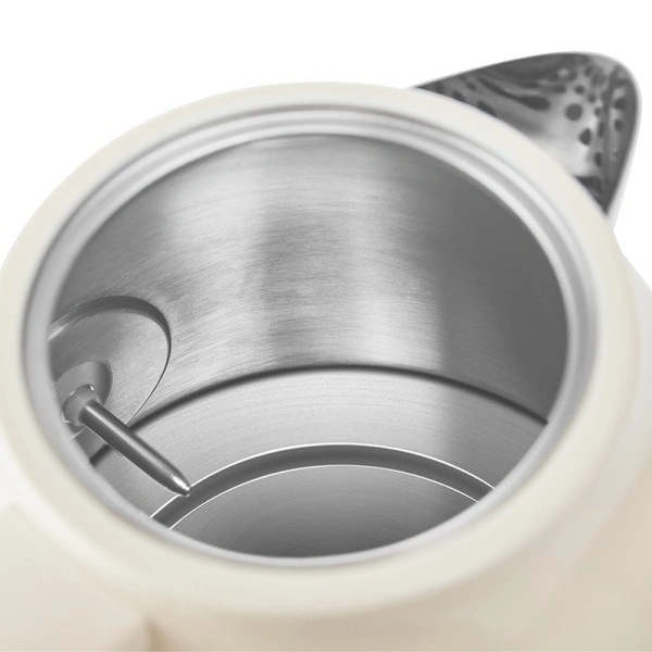 Электрический чайник с датчиком температуры Qcooker Electric Kettle, Винтажный белый. Фото 3