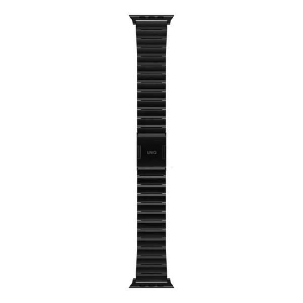 Ремешок Uniq для Apple Watch 44/45/46/49мм Strova MAG Strap Link Steel, Black (49MM-STRVMBLK). Фото 3