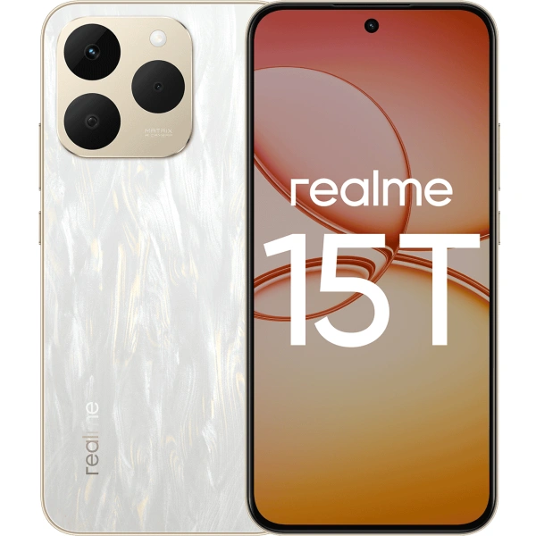 Смартфон Realme 15T 5G 12/256Гб Белый. Фото 1