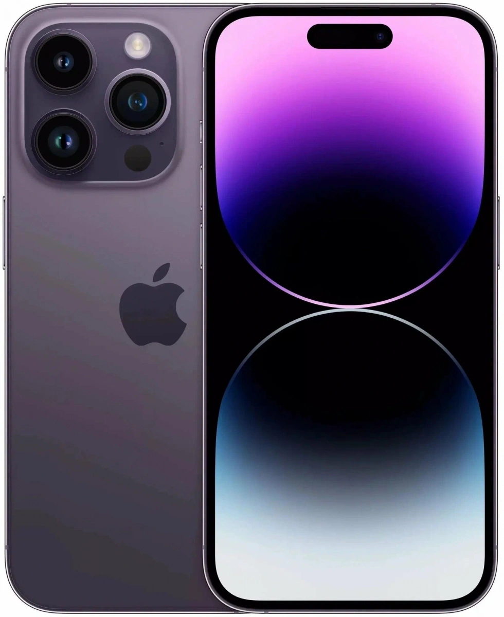 Смартфон Apple iPhone 14 Pro Max 256Gb Тёмно-фиолетовый (esim+sim) (Уцененный товар). Фото 1