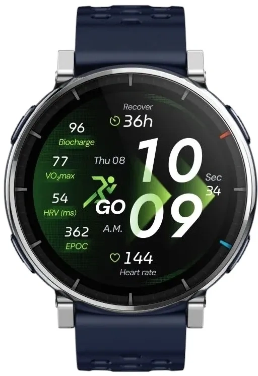 Умные часы Amazfit Active 3 Premium, Синий (A2559). Фото 2