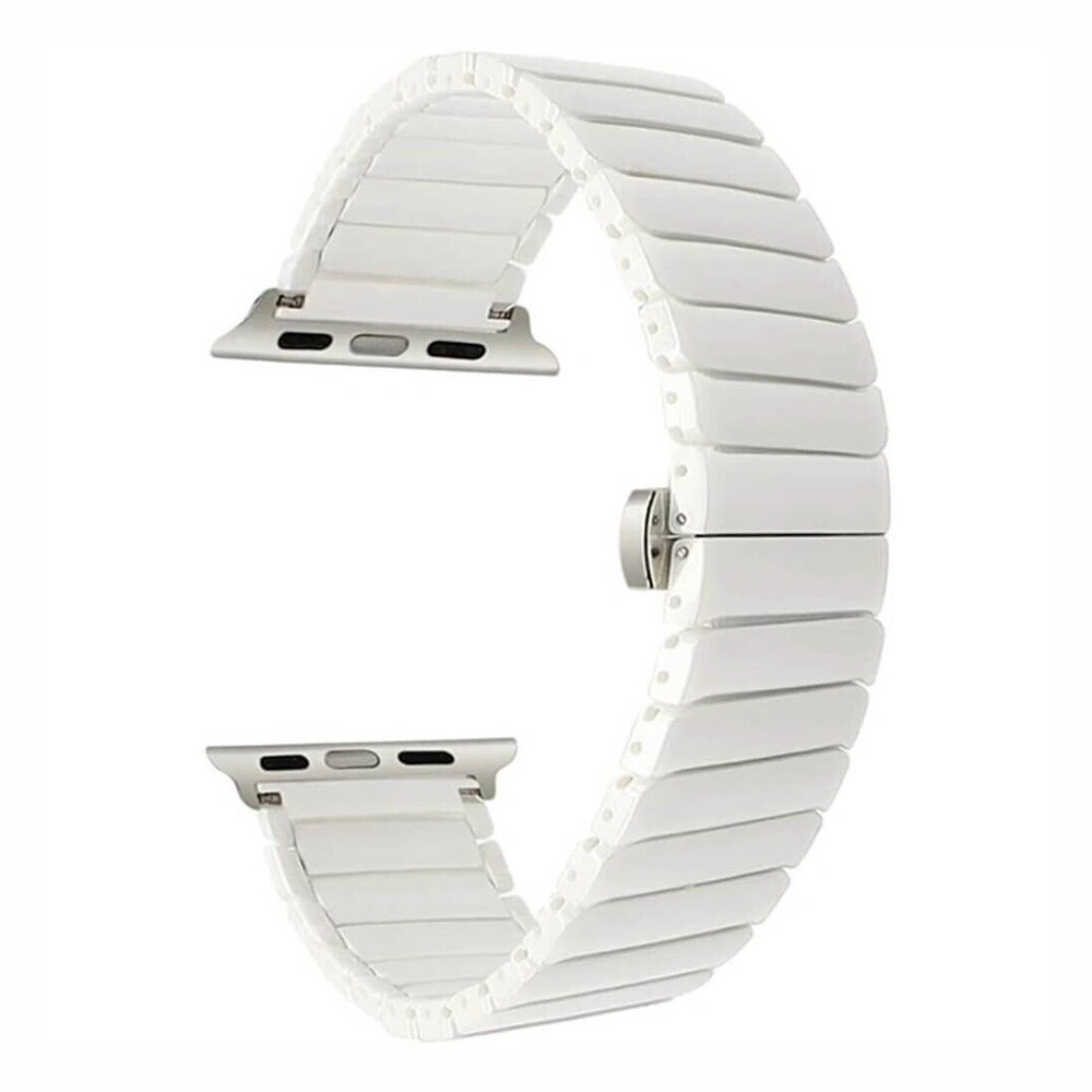 Ремешок Ceramics для Apple Watch 44/45/46/49мм, Белый. Фото 1