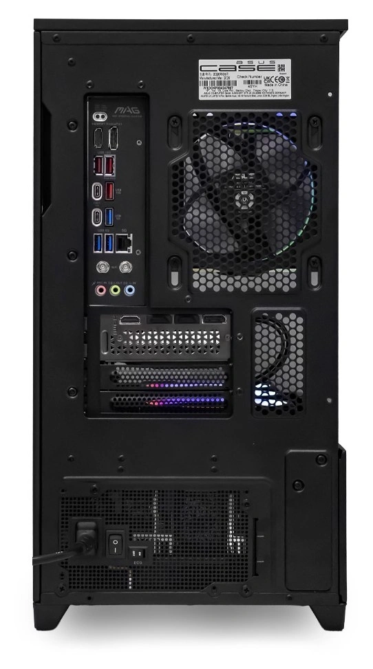 Системный блок CORE PRO (AP202 Ryzen 7 7800X3D, 32Гб DDR5, RTX5070, SSD 1Тб M.2, MSI B850M Gaming Pro Max, 850Вт). Фото 5