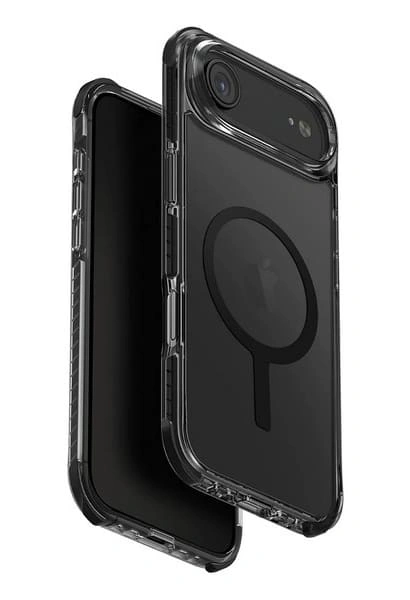 Накладка Uniq Combat MagSafe для iPhone Air, Чёрный карбон (IP6.6(2025)-COMMCBLK). Фото 1