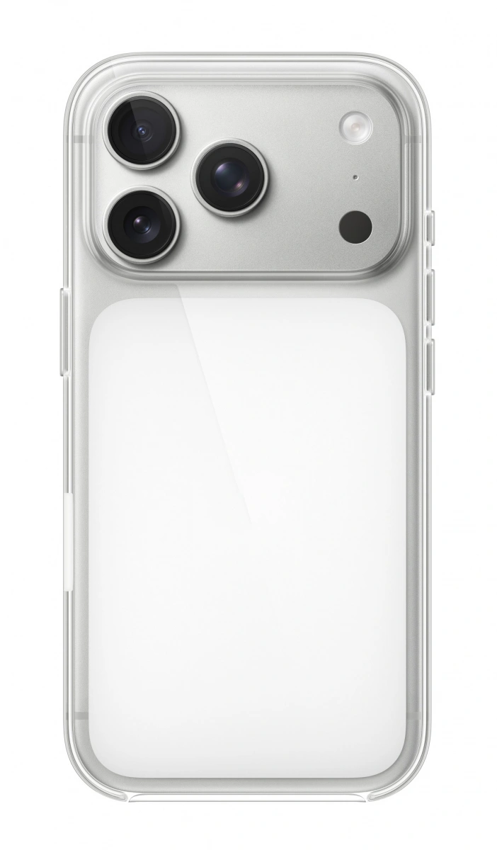 Накладка Clear Case with MagSafe для iPhone 17 Pro, Прозрачная. Фото 1