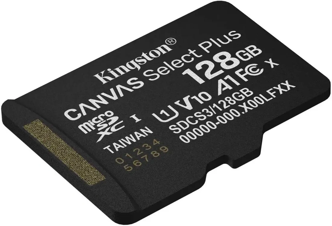 Карта памяти Kingston 128GB MicroSDXC Class 10 Canvas Select Plus (SDCS3/128GB). Фото 3