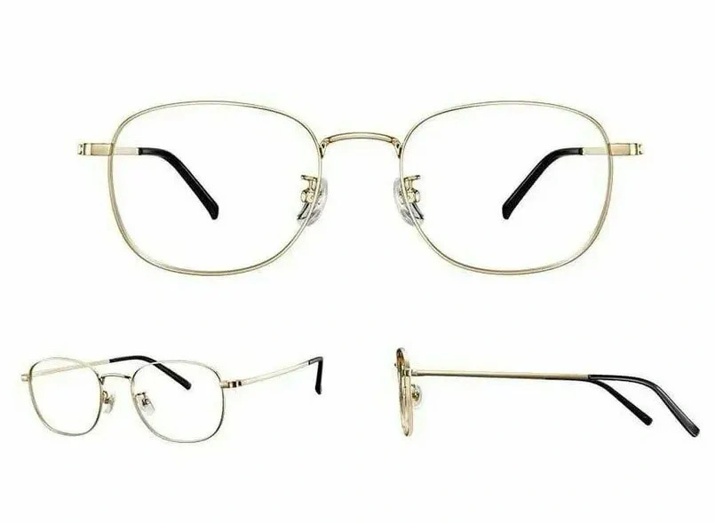 Компьютерные очки XiaoMi Mijia Anti-Blue Light Glasses (HMJ06LM), Золотые (BHR6468CN). Фото 4