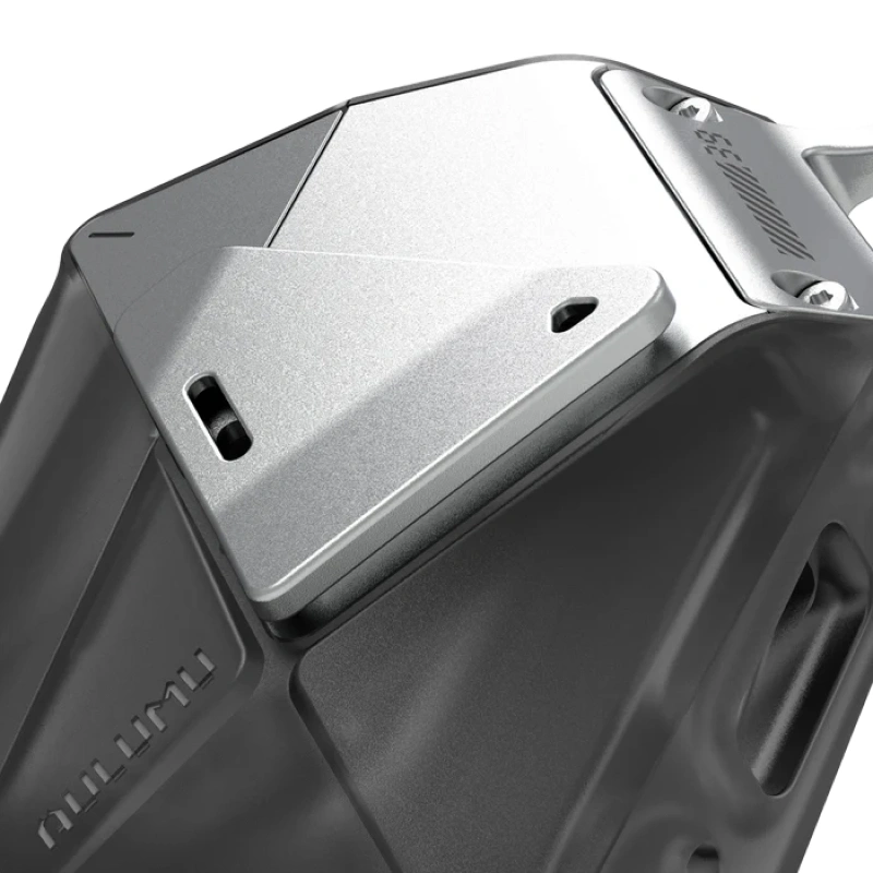 Чехол Aulumu A39 Geometric для AirPods Pro 3, Translucent Gray (UA-A39-TG). Фото 3