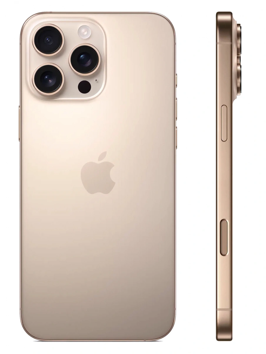 Смартфон Apple iPhone 16 Pro 128Гб Пустынный титан (Dual SIM)  (Без RuStore и FaceTime Audio). Фото 2