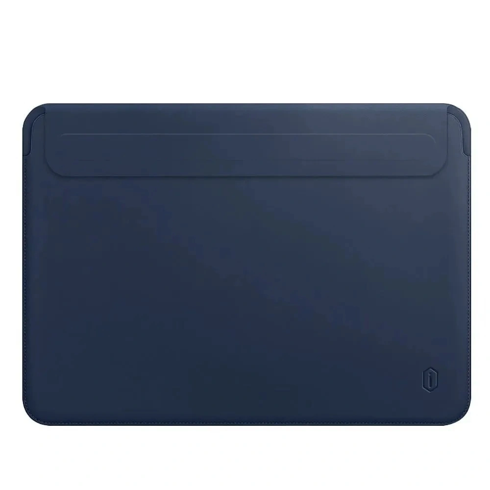 Чехол Wiwu Skin New Pro 2 Leather Sleeve для MacBook Pro 16.2 (2021), Синий. Фото 1