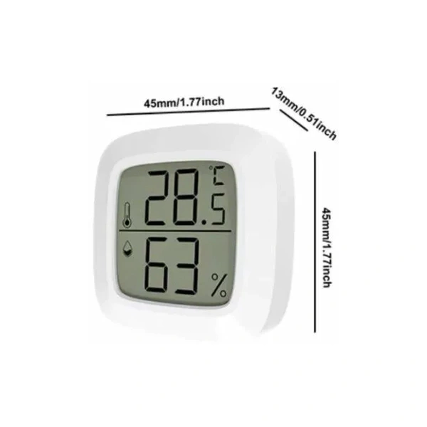 Метеостанция XiaoMi Whale Wake-up Temperature And Humidity Meter JXTH01, Белая. Фото 2