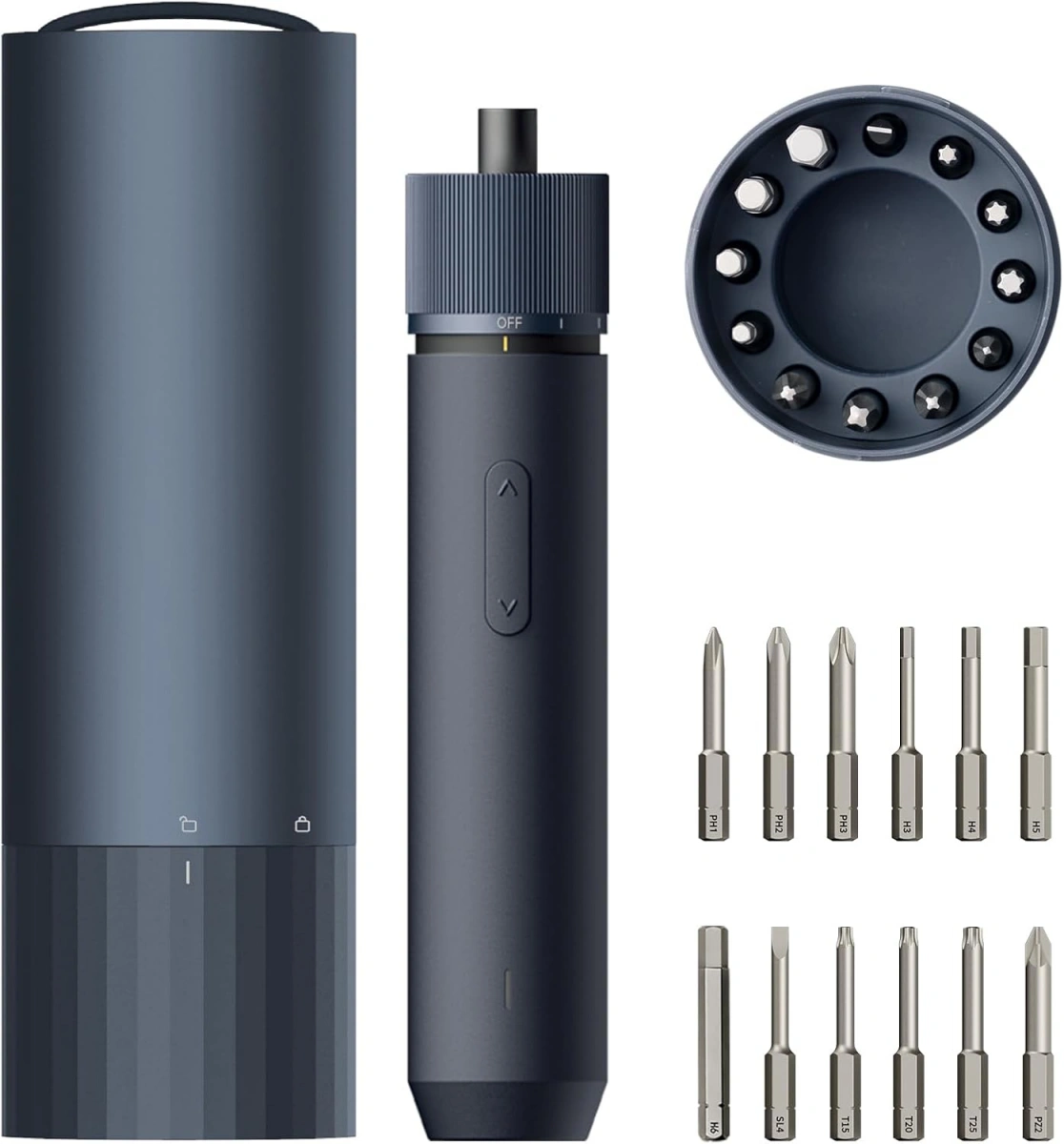 Отвертка электрическая XiaoMi HOTO Straight Handle Electric Screwdriver QWLSD001, Синяя (HTE0001GL/HTE0001CN). Фото 4