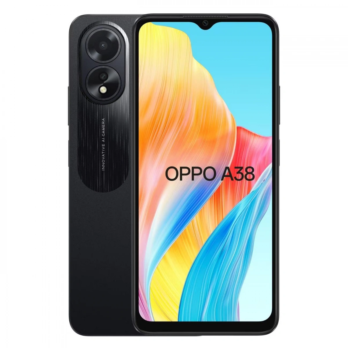 Смартфон Oppo A38 4/128Гб Чёрный. Фото 1