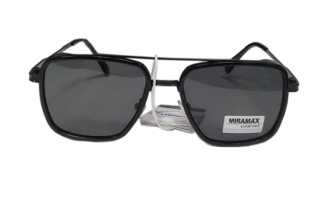 Солнцезащитные очки Miramax 9052 (5) 50 18-143, Чёрные. Фото 1