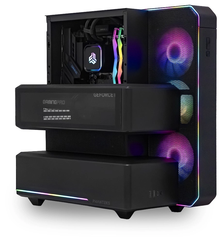Системный блок CORE ULTRA (EX5 Plus Ryzen 9 9800X3D, 32Гб DDR5, RTX5070 Ti, SSD 2Тб M.2, Gigabyte B850, 850Вт). Фото 2