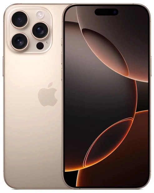 Смартфон Apple iPhone 16 Pro Max 256Гб Пустынный титан (eSIM+SIM) (Без RuStore). Фото 1