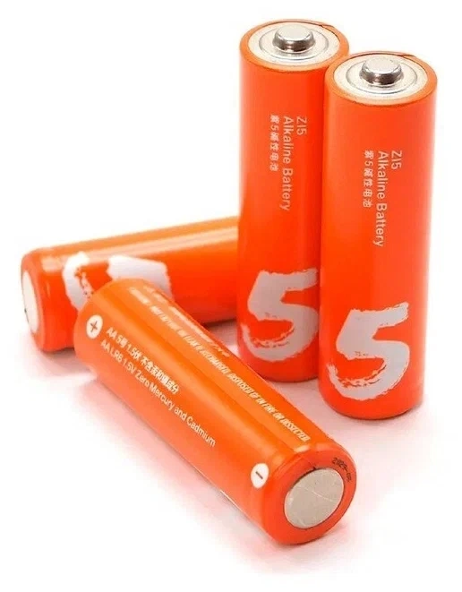 Батарейки ZMi Rainbow ZI5 типа AA 1.5V (4шт.). Фото 2