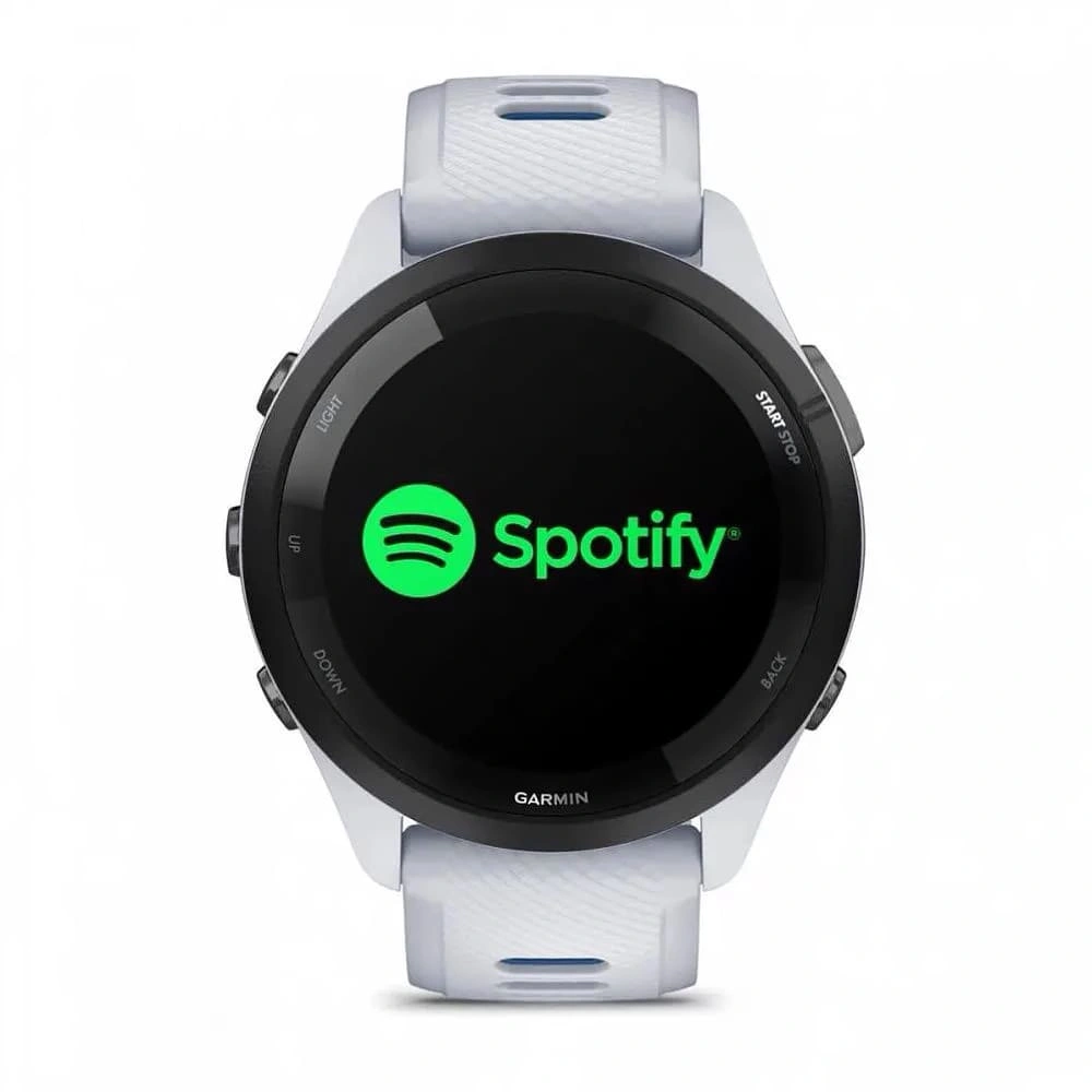 Умные часы Garmin Forerunner 265 Amoled Music White. Фото 5