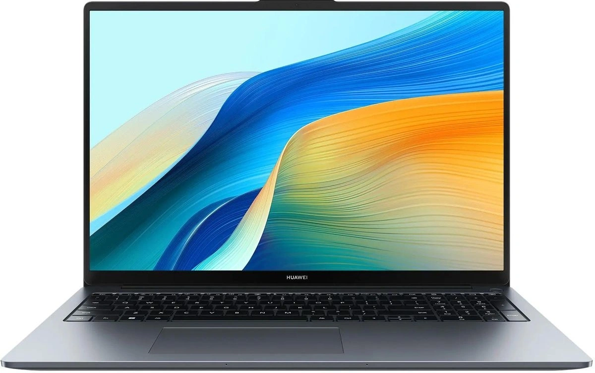 Huawei MateBook D 16 Космический серый (MCLF-X) (16" IPS, Intel Core i5 12450H, 2.0 GHz - 4.4 GHz, 16GB, 512GB SSD, Intel UHD Graphics, без ОС) (53013YDK). Фото 1