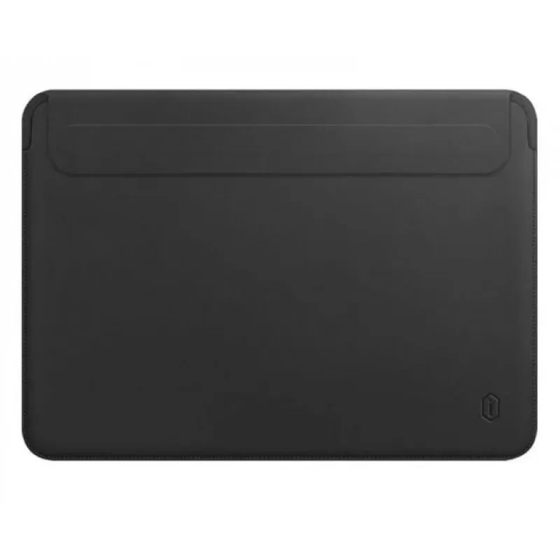 Чехол Wiwu Skin New Pro 2 Leather Sleeve для MacBook Air 13.6 (2022), Чёрный. Фото 1