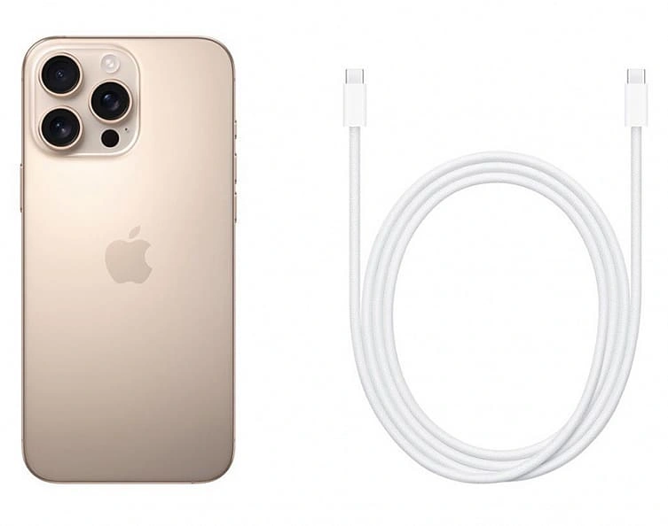 Смартфон Apple iPhone 16 Pro Max 256Гб Пустынный титан (eSIM+SIM) (Без RuStore). Фото 5