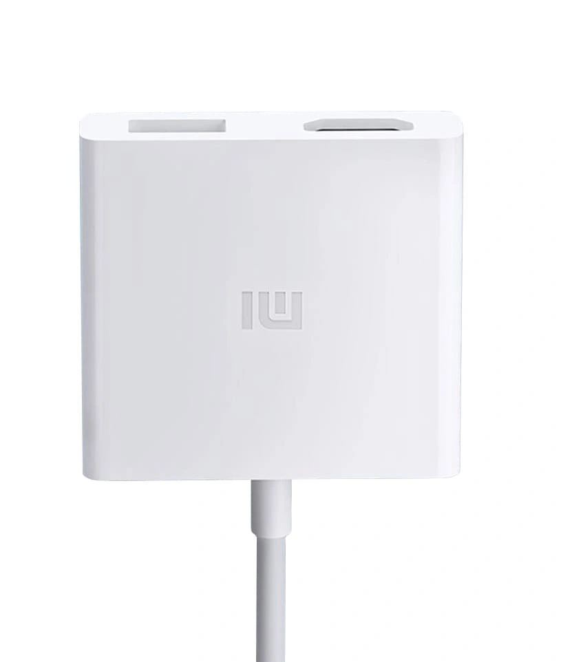 Многофункциональный адаптер XiaoMi Conversion Adapter Type-C to USB HDMI XMZJQCH2TM (JYU4309CN). Фото 3