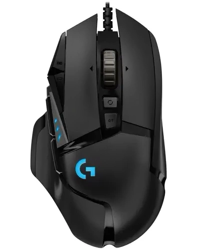 Мышь проводная Logitech G502 Hero Gaming Mouse, Чёрная. Фото 1