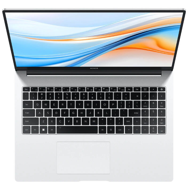 Honor MagicBook X16 Plus Silver (BRI-76) (5301AJLT) (16", Ryzen 7 8845HS, 16ГБ, 512ГБ SSD, AMD Radeon 780M, Windows 11). Фото 2