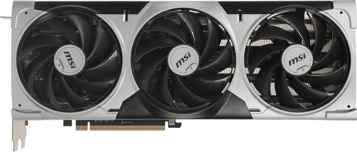 Видеокарта MSI GeForce RTX 5070 Ti VENTUS 3X OC. Фото 1