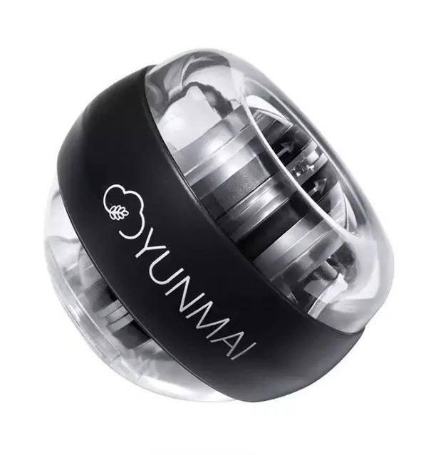 Кистевой тренажер Yunmai Powerball, чёрный. Фото 3