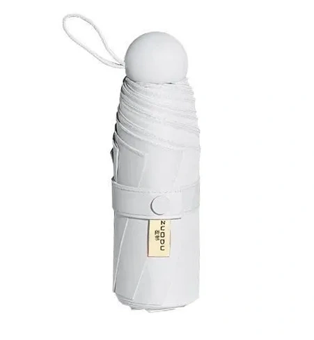Зонт Zuodu Capsule Umbrella, Белый. Фото 1