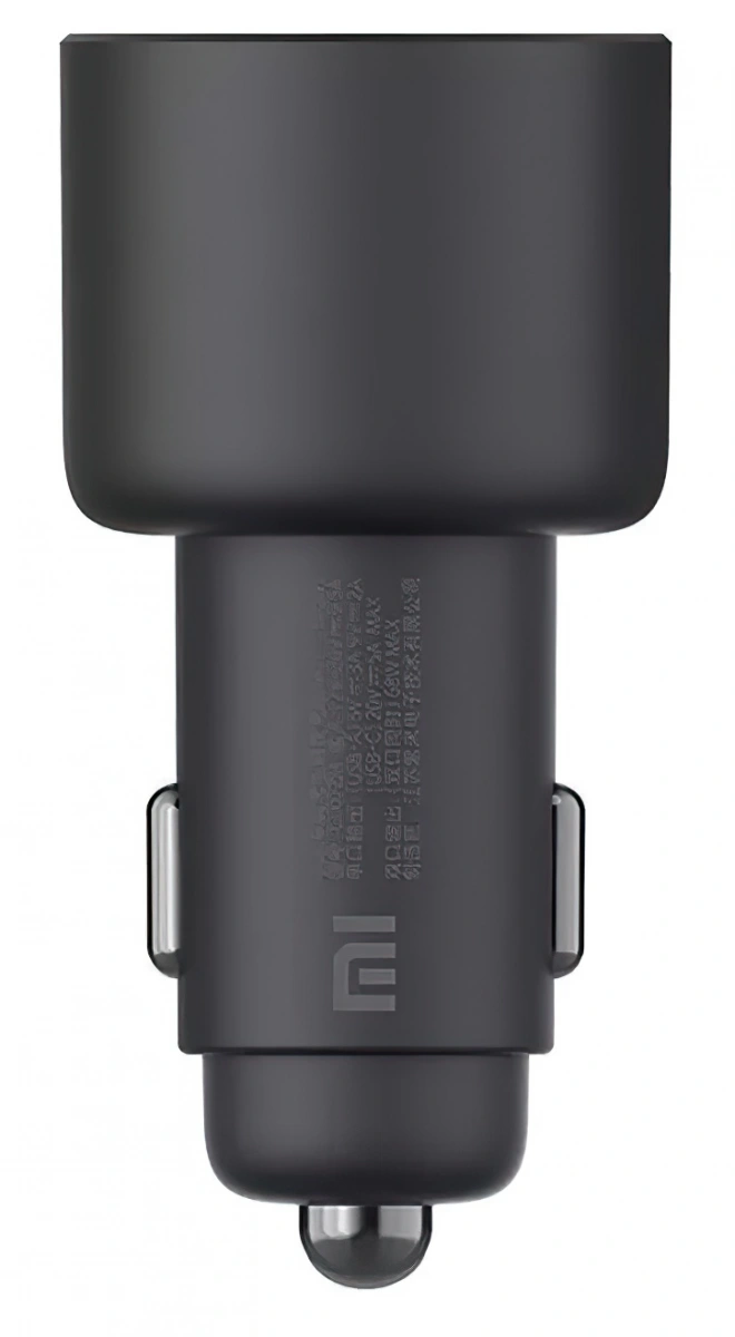 Автомобильное зарядное устройство XiaoMi Car Charger 100W (CC07ZM), Чёрное. Фото 3