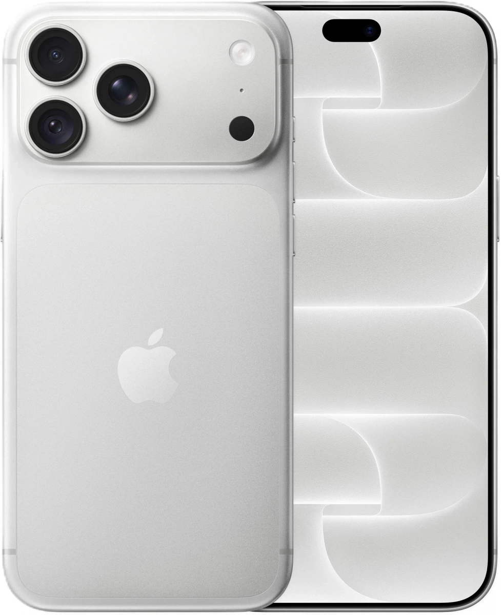 Смартфон Apple iPhone 18 Pro 256Гб, Серебристый (eSIM+SIM) (Без RuStore). Фото 1