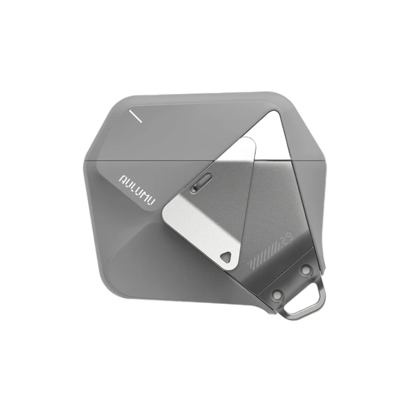 Чехол Aulumu A29 Geometric для AirPods 4, Gray (UA-A29-GR). Фото 1