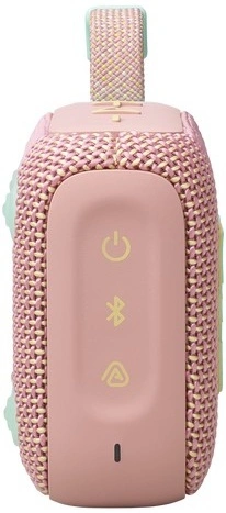 Беспроводная акустика JBL Go 4 Розовая (JBLGO4PINK). Фото 4