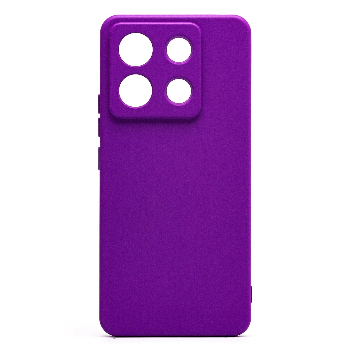 Накладка Silicone Case для Redmi Note 13 Pro, Фиолетовая. Фото 1