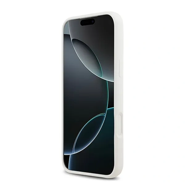 Накладка Lagerfeld для iPhone 17 Pro Max Liquid Silicone Hearts Hard (MagSafe), Белая (KLHMP17XSMHBKSOH). Фото 7