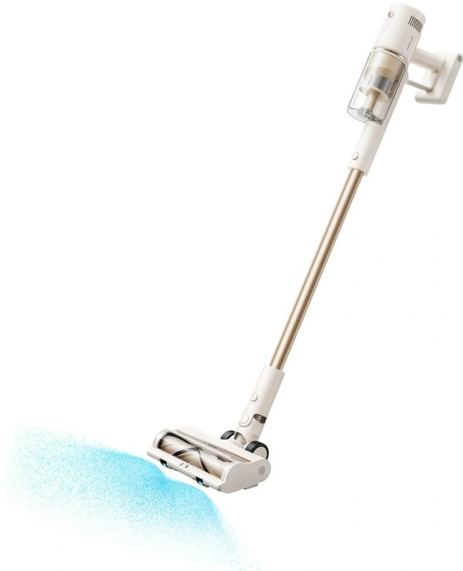 Беспроводной пылесос Dreame R10S Essential (VZV29A), Белый/Золотой. Фото 2