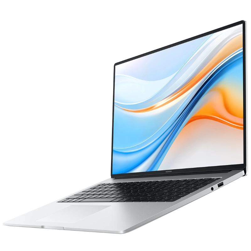 Honor MagicBook X16 Plus Silver (BRI-76) (5301AJLT) (16", Ryzen 7 8845HS, 16ГБ, 512ГБ SSD, AMD Radeon 780M, Windows 11). Фото 4