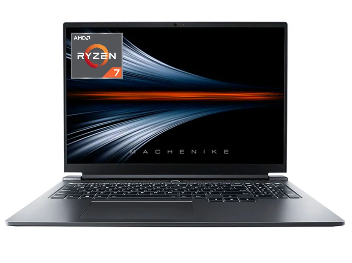 Machenike Light 16 Air (L16A) Серый (16", R7 7735H, 16Гб, SSD 512Гб, Radeon 680M, Windows 11). Фото 1