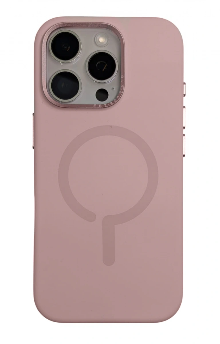 Накладка Bucksuiti Silicone Case для iPhone 16 Pro, Hot Pink. Фото 1