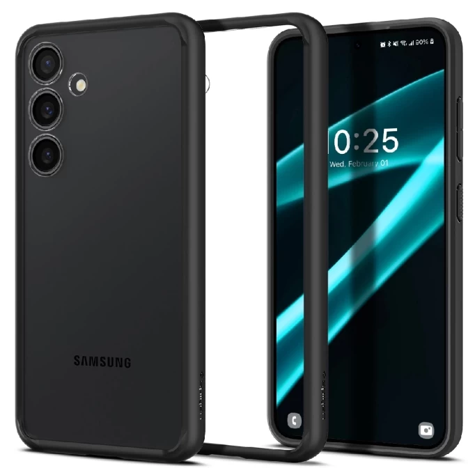 Накладка Spigen Ultra Hybrid для Samsung Galaxy S24 Plus, Matte Black (ACS07330)