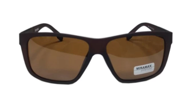 Солнцезащитные очки Miramax P6101 58 15-138, Коричневые
