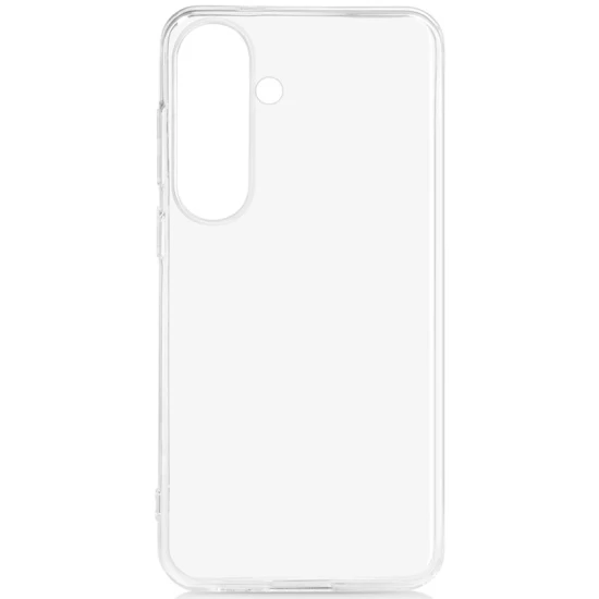 Накладка для Samsung Galaxy A55 силиконовая ультратонкая, Прозрачный