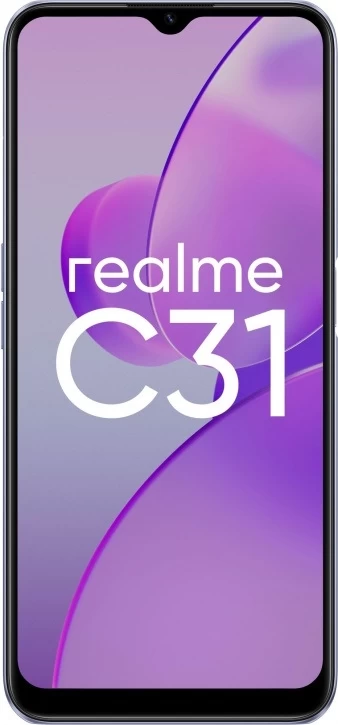 Смартфон Realme C31 4/64Gb Серебряный (RMX3501)